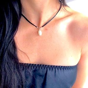 Beautiful Pearl Choker Princess Necklace
